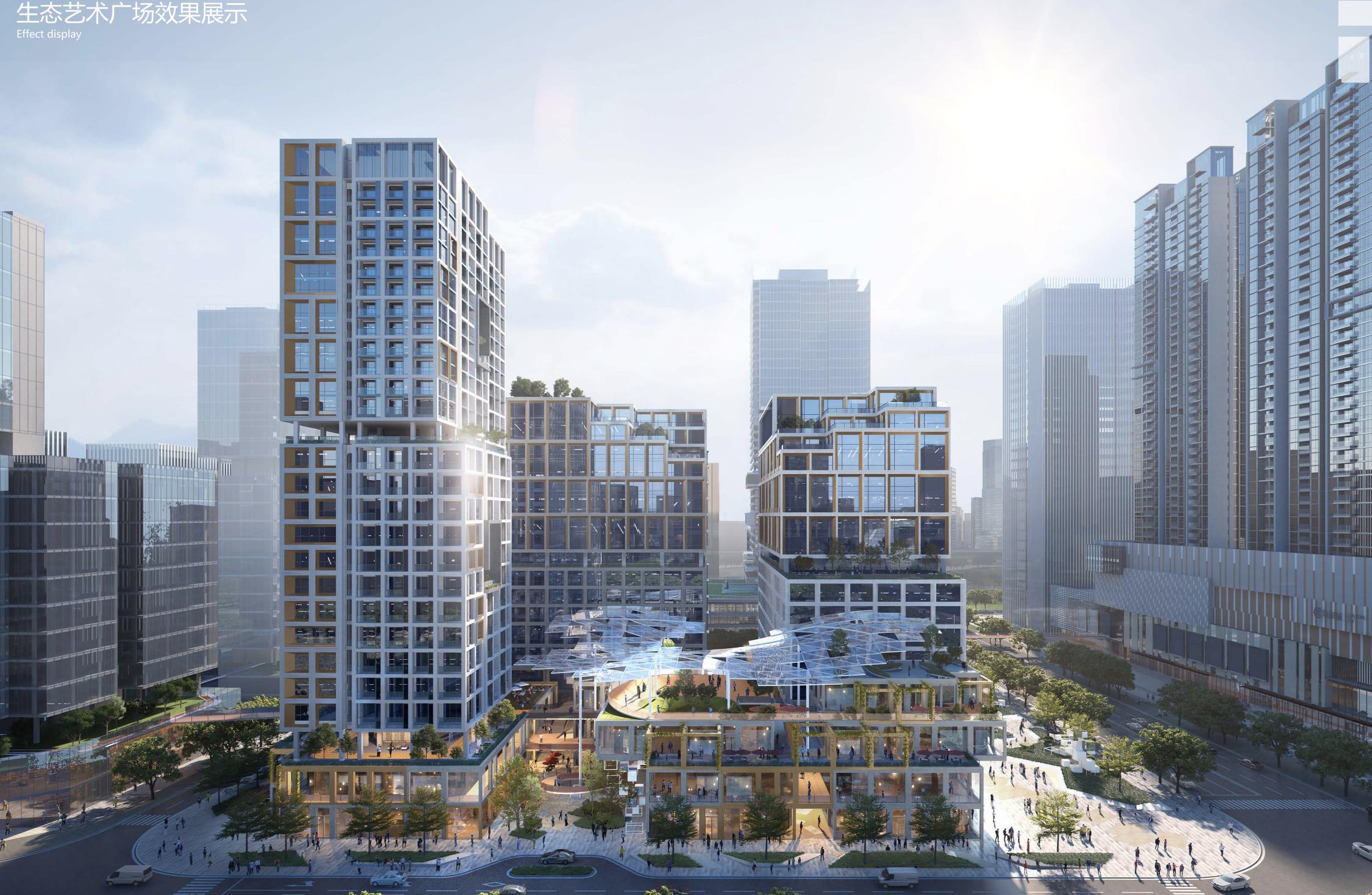 [深圳]产业园区商业+厂房+宿舍建筑方案